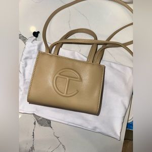 Telfar Small Shopping bag in Cream